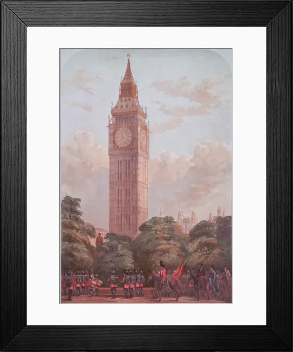 Framed Print : Design for Big Ben Framed Print : Design for Big Ben