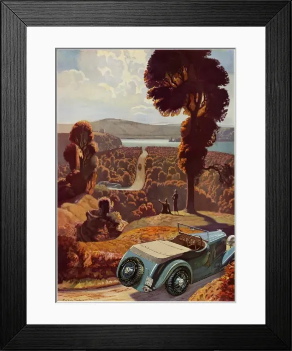 Framed Print : Advertisement for Dunlop tyres Framed Print : Advertisement for Dunlop tyres