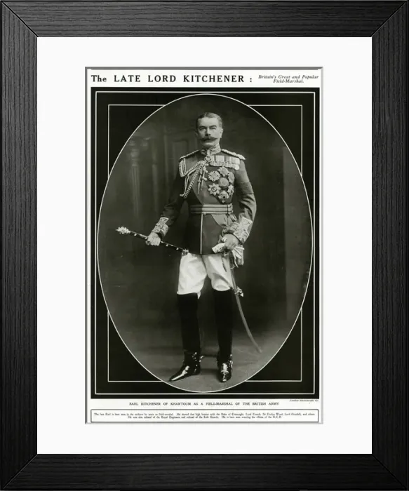 Framed Print : Herbert Kitchener