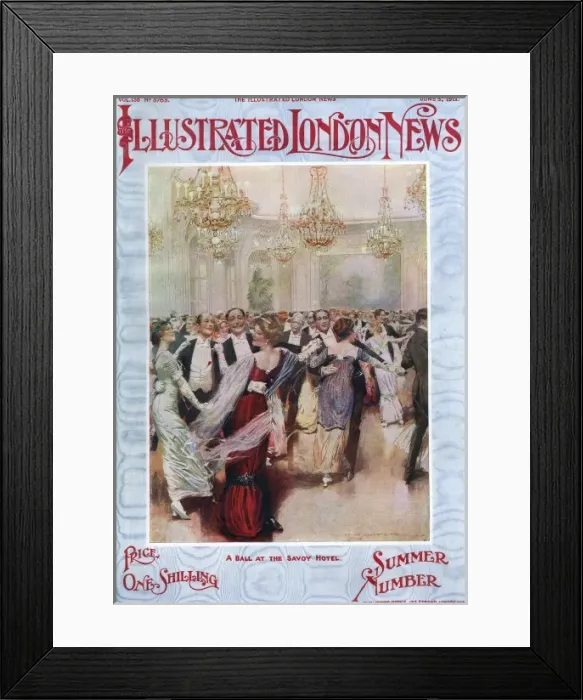 Framed Print : Front Cover from the Summer Number of The Illustrated London Framed Print : Front Cover from the Summer Number of The Illustrated London