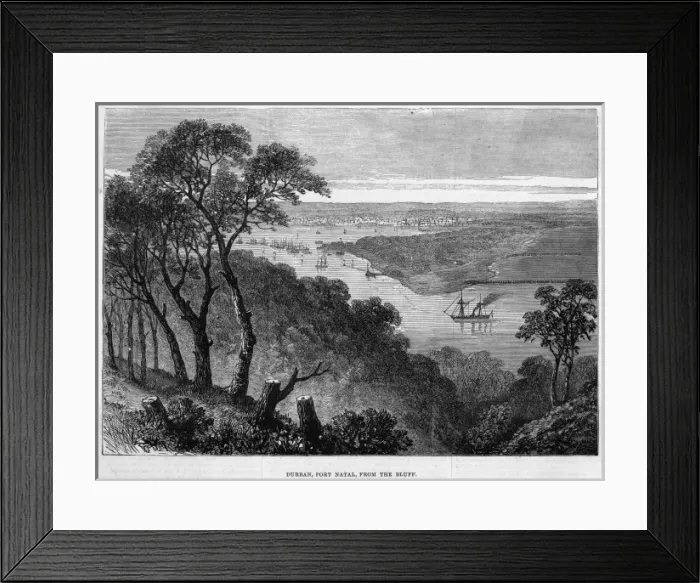 Framed Print : South Africa Durban