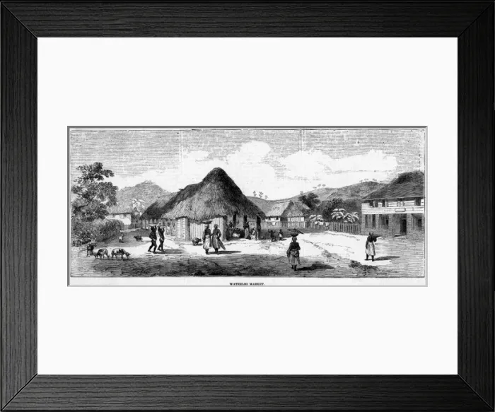 Framed Print : Sierra Leone Market Framed Print : Sierra Leone Market