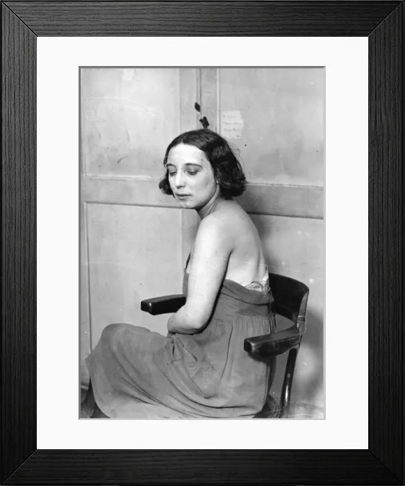 Framed Print : The model Dolores