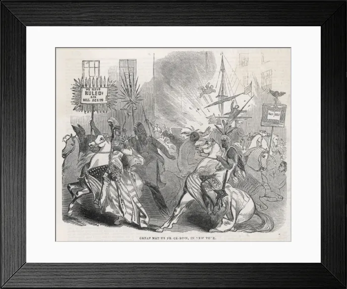 Framed Print : Great Native Procession Framed Print : Great Native Procession