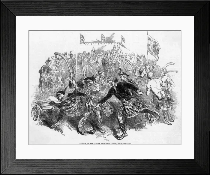 Framed Print : Blackheath Shinty Framed Print : Blackheath Shinty