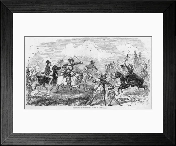 Framed Print : Blackheath Pony Racing Framed Print : Blackheath Pony Racing