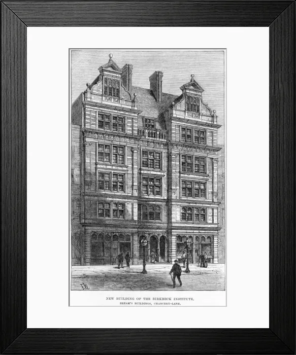 Framed Print : Birkbeck Institute