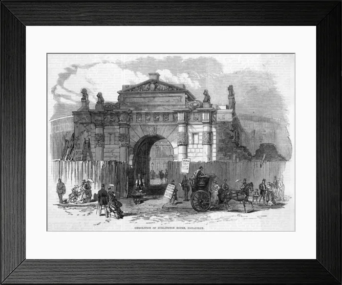 Framed Print : Burlington House