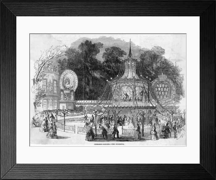Framed Print : Cremorne Gardens Framed Print : Cremorne Gardens