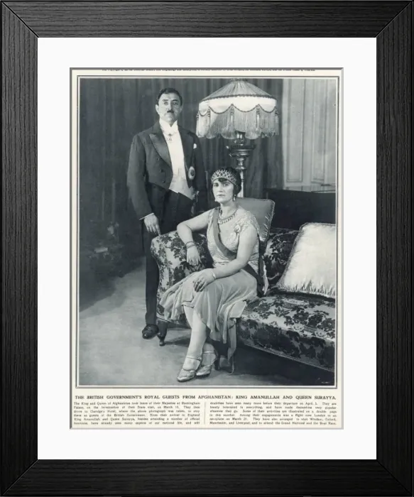 Framed Print : Afghan Royalty Framed Print : Afghan Royalty
