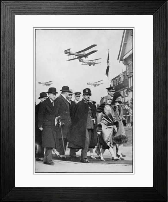 Framed Print : King Amanullah at Hendon Framed Print : King Amanullah at Hendon