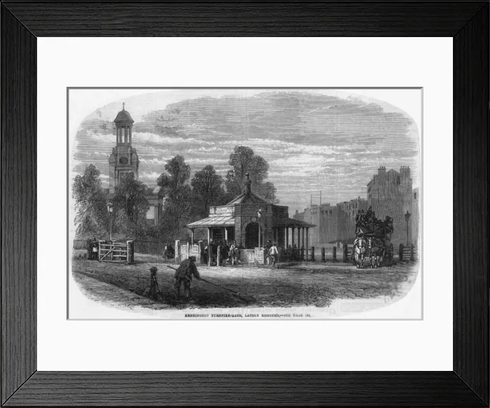 Framed Print : Kennington Turnpike Framed Print : Kennington Turnpike