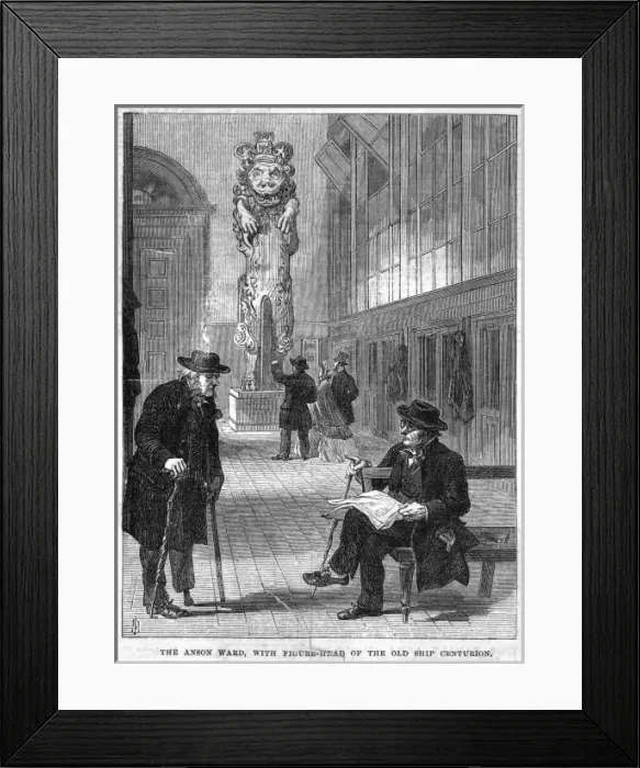 Framed Print : Greenwich Hospital Framed Print : Greenwich Hospital