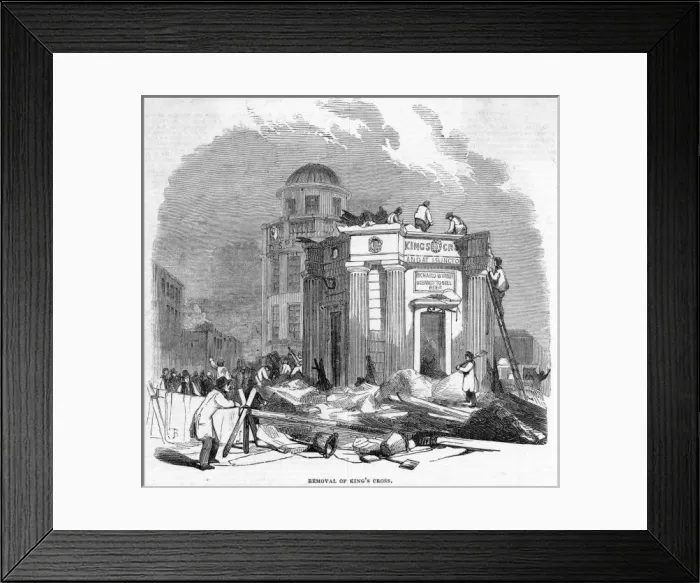 Framed Print : Kings X Demolished Framed Print : Kings X Demolished