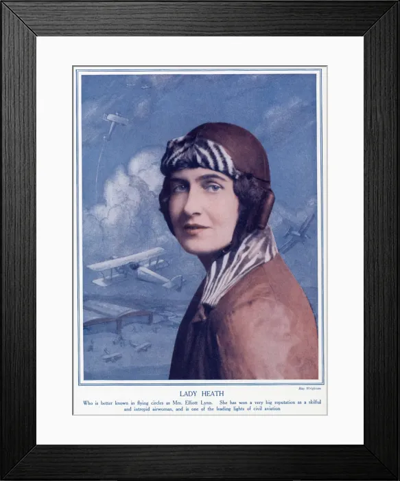 Framed Print : Mary, Lady Heath Framed Print : Mary, Lady Heath