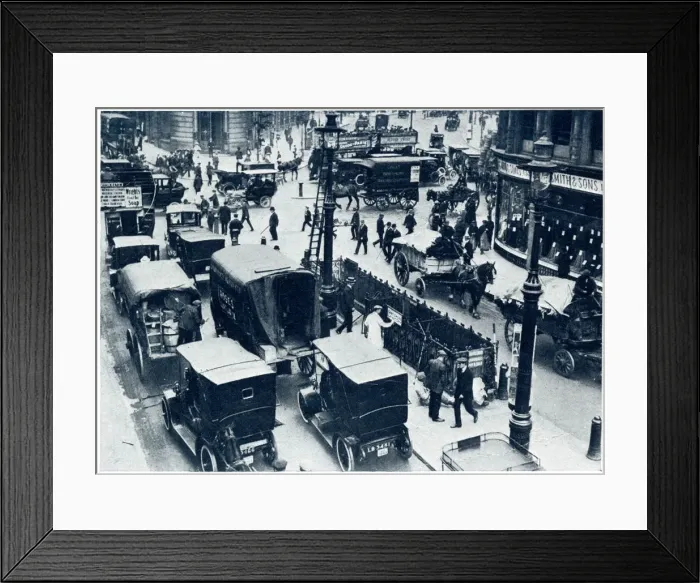 Framed Print : Wellington Street, London 1912 Framed Print : Wellington Street, London 1912