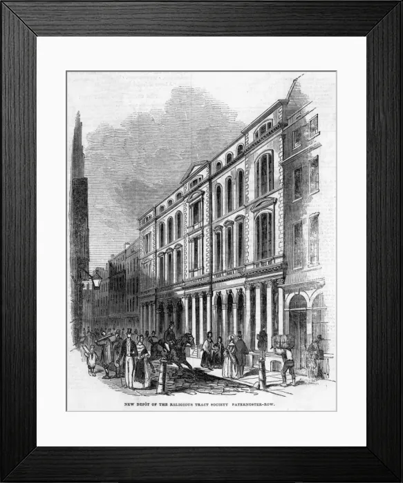 Framed Print : Paternoster Row Framed Print : Paternoster Row