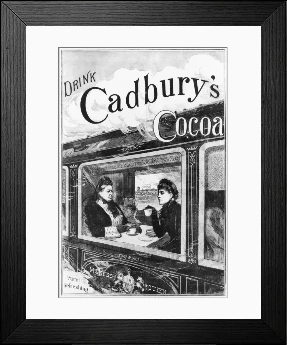 Framed Print : Queen Victoria & Cocoa Framed Print : Queen Victoria & Cocoa