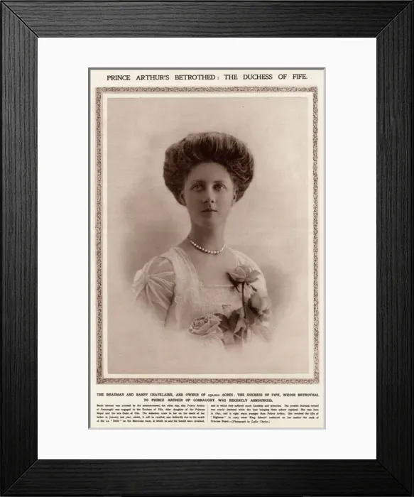 Framed Print : H. H. Princess Alexandra of Fife Framed Print : H. H. Princess Alexandra of Fife
