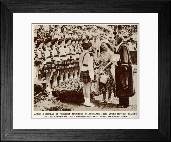 Framed Print : Queen Mother / New Zealand Framed Print : Queen Mother / New Zealand