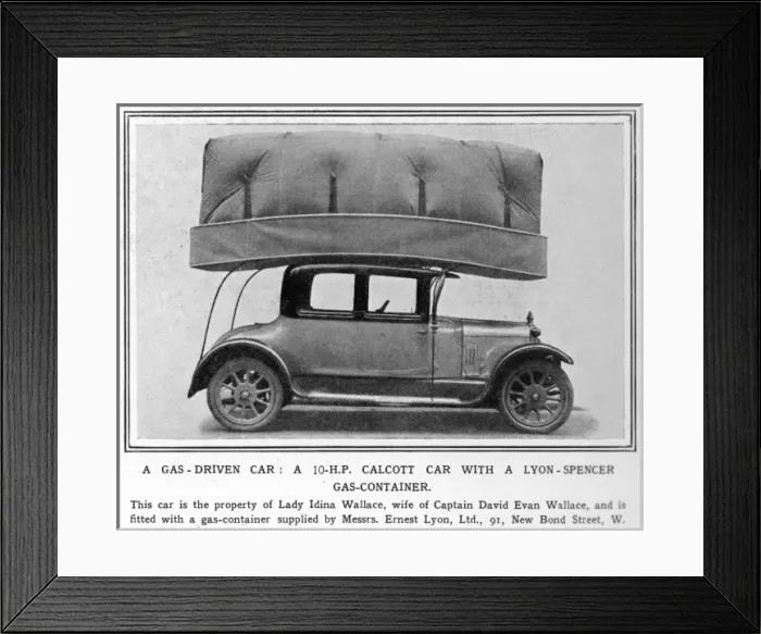 Framed Print : Gas-Driven Car Framed Print : Gas-Driven Car
