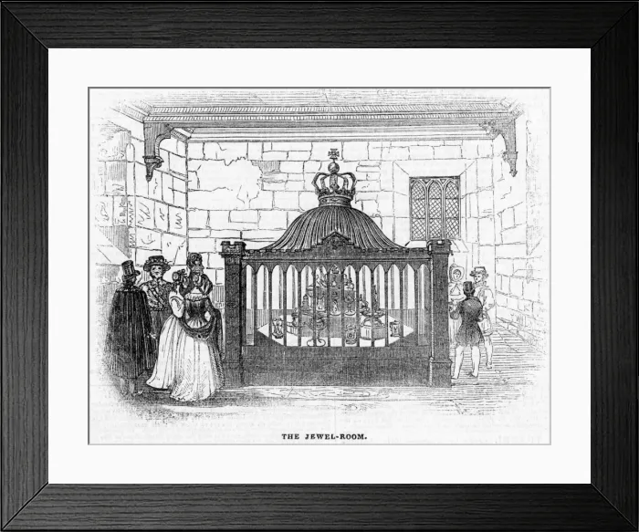 Framed Print : Tower Jewel Room Framed Print : Tower Jewel Room