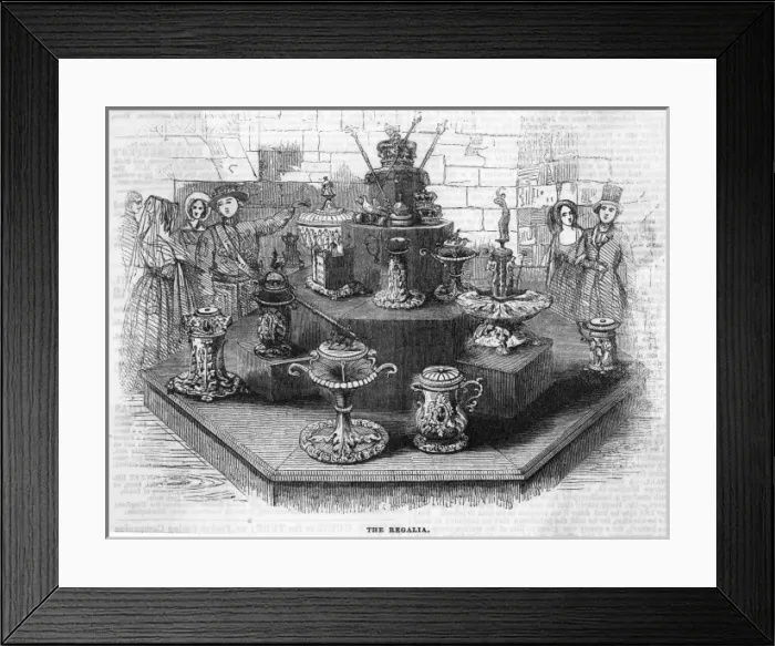 Framed Print : Tower Jewel Room