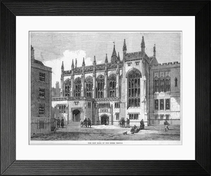 Framed Print : Inner Temple Hall Framed Print : Inner Temple Hall