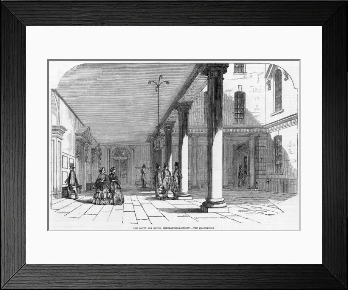 Framed Print : South Sea House London Framed Print : South Sea House London