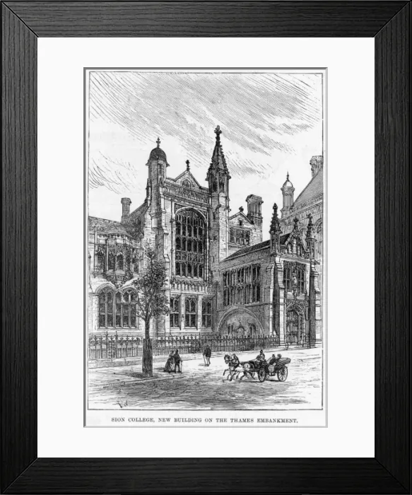Framed Print : Sion College Framed Print : Sion College