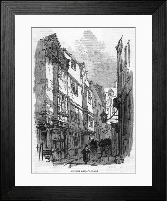 Framed Print : Middle Serles Place Framed Print : Middle Serles Place