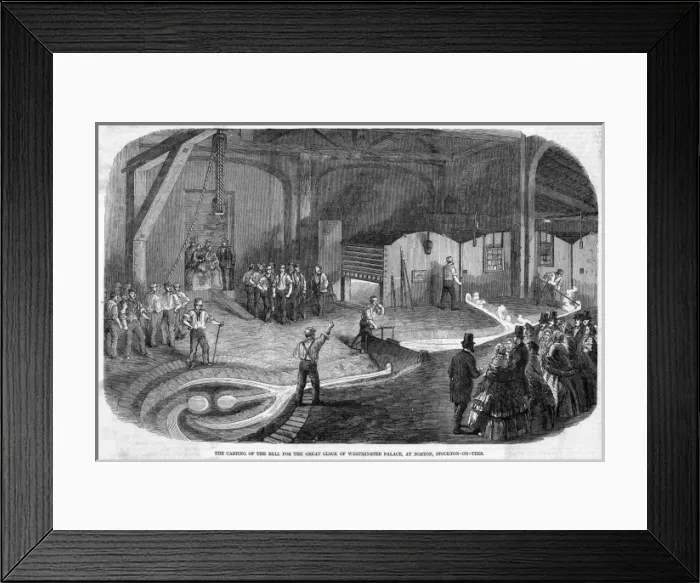 Framed Print : Casting Big Ben