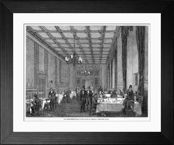 Framed Print : Commons Refreshments Framed Print : Commons Refreshments