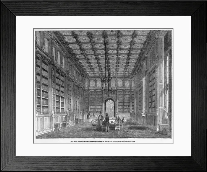 Framed Print : Commons Library Framed Print : Commons Library