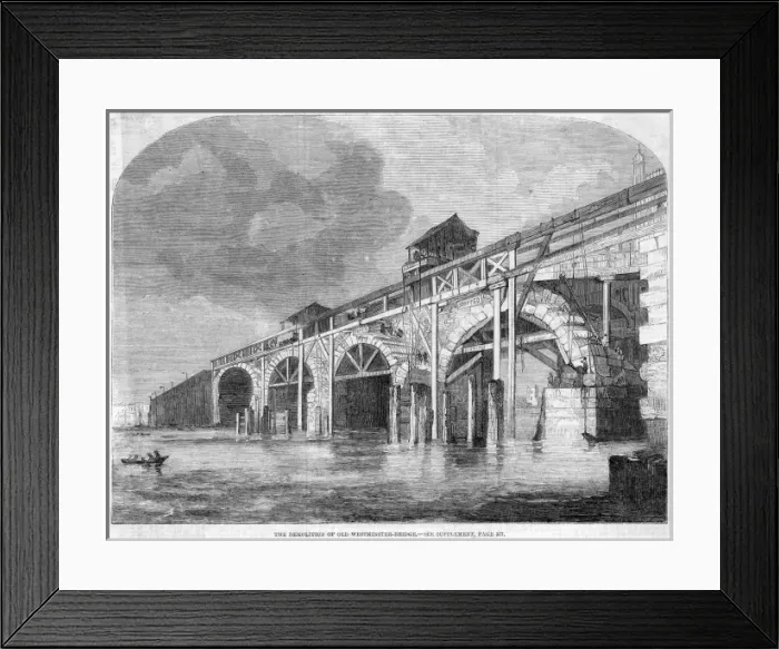 Framed Print : Westminster Bridge Framed Print : Westminster Bridge