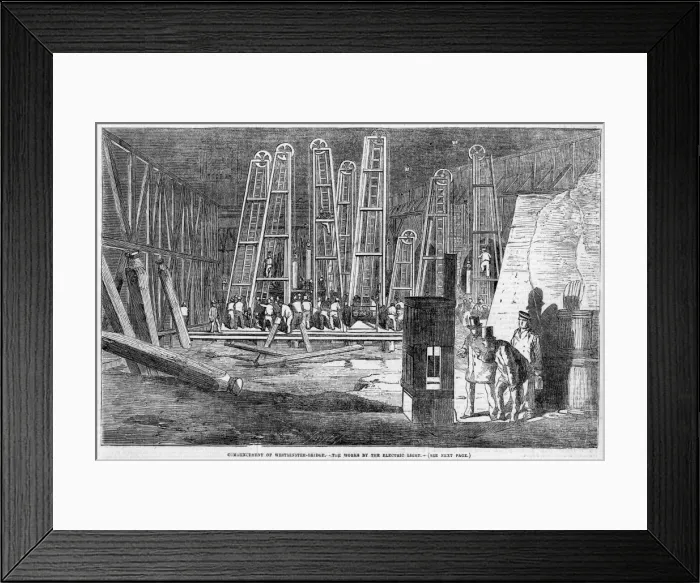 Framed Print : Westminster Bridge