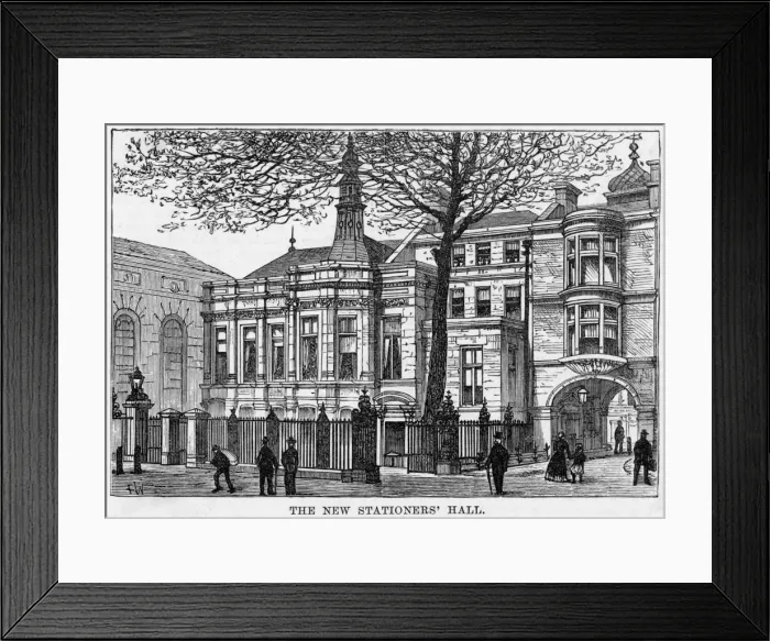 Framed Print : Stationers Hall Framed Print : Stationers Hall