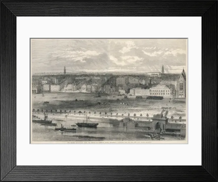 Framed Print : Thames Embankment Framed Print : Thames Embankment