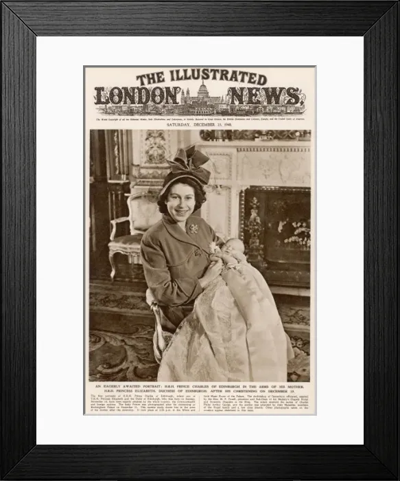 Framed Print : Iln Cover / Queen & Pow Framed Print : Iln Cover / Queen & Pow