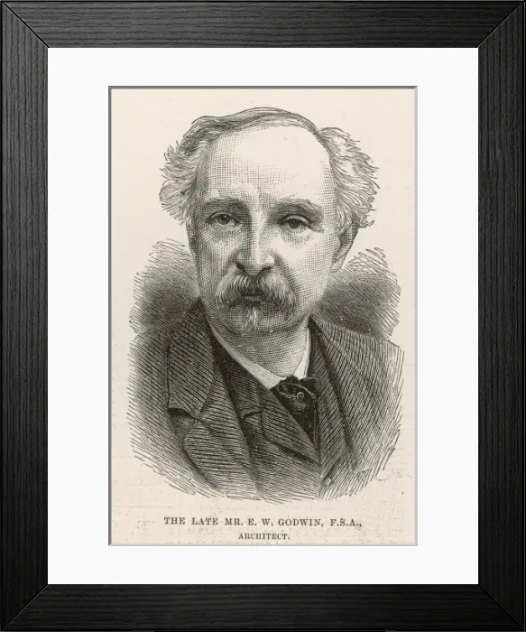 Framed Print : E. W. Godwin Architect Framed Print : E. W. Godwin Architect