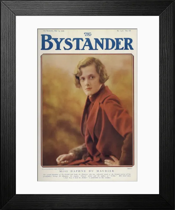 Framed Print : Daphne Du Maurier Cover Framed Print : Daphne Du Maurier Cover