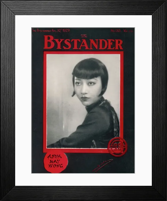 Framed Print : Anna May Wong / Bystander Framed Print : Anna May Wong / Bystander