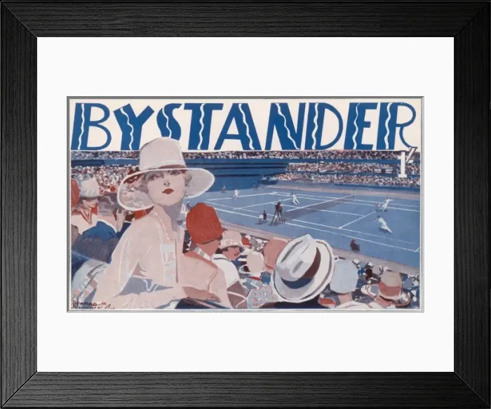 Framed Print : The Bystander Cover 1929 Framed Print : The Bystander Cover 1929