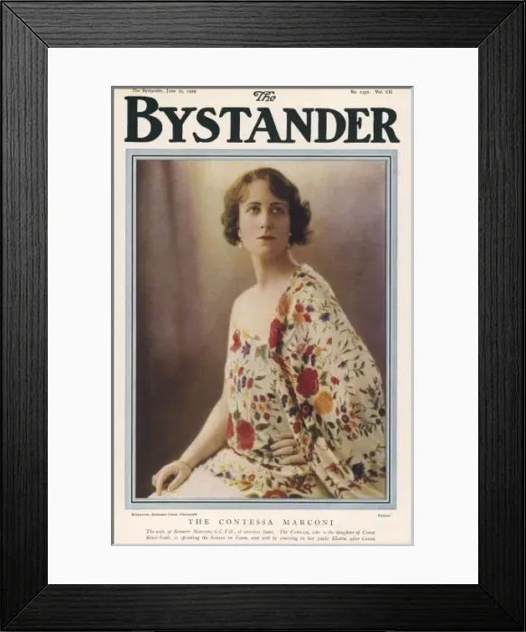 Framed Print : The Contessa Marconi Framed Print : The Contessa Marconi