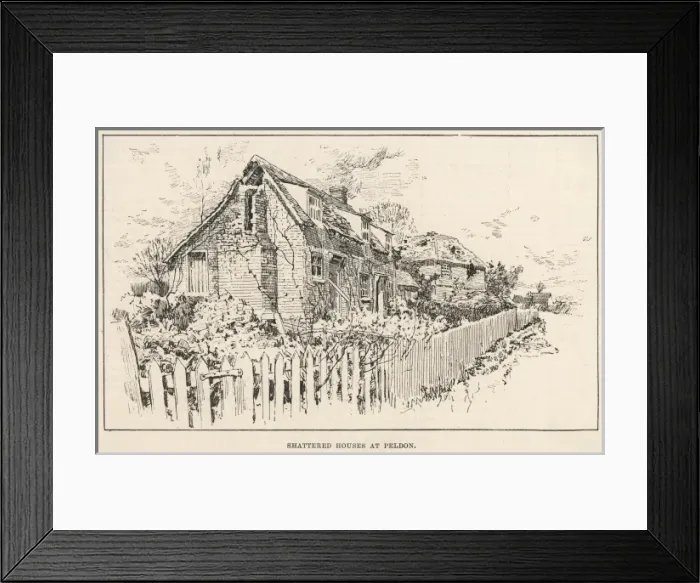 Framed Print : Earthquake in Uk 1884 Framed Print : Earthquake in Uk 1884
