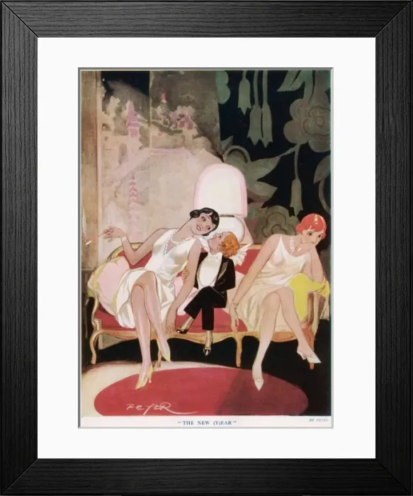 Framed Print : The New (Y)Ear Framed Print : The New (Y)Ear