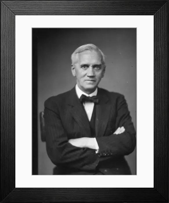 Framed Print : Alexander Fleming