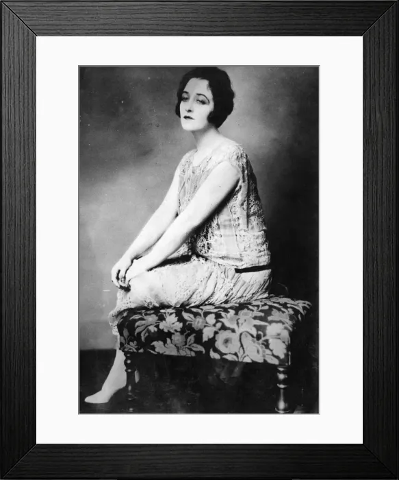 Framed Print : Pauline Frederick Framed Print : Pauline Frederick
