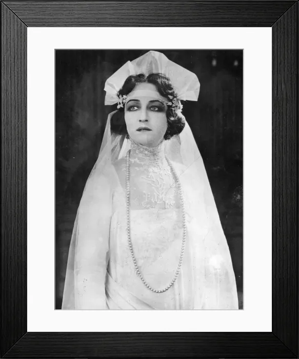 Framed Print : Pauline Frederick