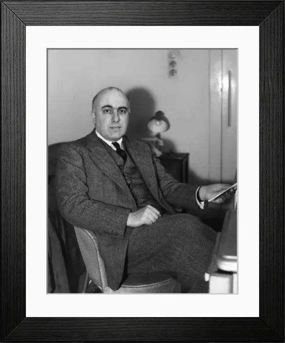 Framed Print : Sir David Maxwell Fyfe Framed Print : Sir David Maxwell Fyfe